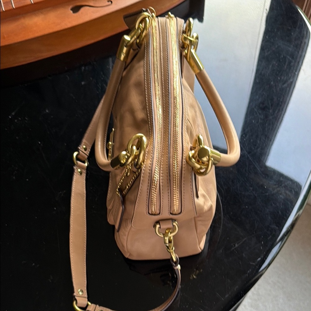 Coach Vintage Leather Satchel Bag in Caramel - Picture 8 of 16